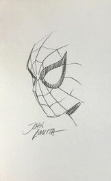 Spider-Man Head Sketch - John Romita