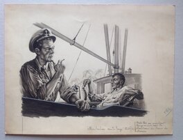 L'original au format entier de 22 X 29 Cm avec indication de Pierre Mouchot L'original au format entier de 22 X 29 Cm avec indication de Pierre Mouchot