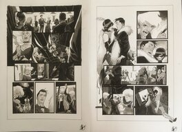 Matteo Scalera - Batman White Knight Presents Harley Quinn #6 - p10-11 - Planche originale