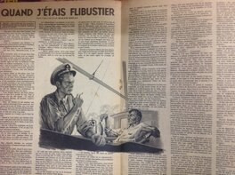 Les Pages de ce Dessin en Pages Centrales ....., du Reportages sensationnels 5 de Février 1951 Les Pages de ce Dessin en Pages Centrales ....., du Reportages sensationnels 5 de Février 1951