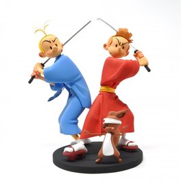 Figurine "Spirou et Fantasio à Tokyo" de Fariboles Figurine "Spirou et Fantasio à Tokyo" de Fariboles