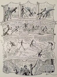 Dahan, Dans la tête de Sherlock Holmes, Tome 1, planche n°36, 2018.