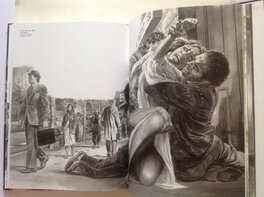 Le Dessin Reproduit en Double Page dans Le Art Book " 20 ANS DE FAITS DIVERS " , Éo Hoëbeke 1989 Le Dessin Reproduit en Double Page dans Le Art Book " 20 ANS DE FAITS DIVERS " , Éo Hoëbeke 1989
