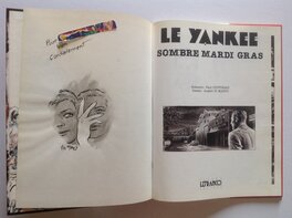 Un Cadeau de Angelo dans sa BD Le YANKEE !!...., Suite a notre Entretien un Dimanche Après Midi sur Le Grand David Cronenberg ....