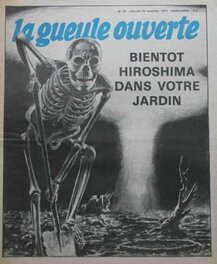 Rarissime Affichette La Gueule Ouverte par Le Génial Di Marco . Rarissime Affichette La Gueule Ouverte par Le Génial Di Marco .