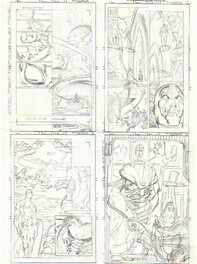 Tom Grindberg - Silver Surfer - Tom Grindberg Prelim 4 pages - Original art