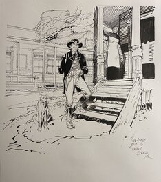 François Boucq - Bouncer - Illustration originale