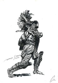 Dariusz Rygiel - Gladiator - Illustration originale