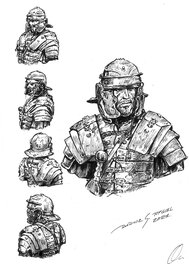 Dariusz Rygiel - Legionnaire - Illustration originale