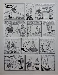 Herr Seele - Cowboy Henk - Planche originale