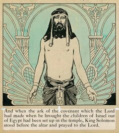 Dan Smith - The Story of Solomon Chapter 3 / March 31, 1934 - Planche originale