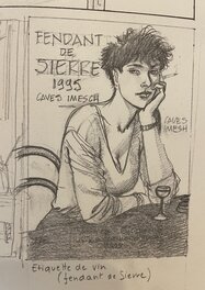 Variation de ce dessin publié dans le livre Entracte. Variation de ce dessin publié dans le livre Entracte.