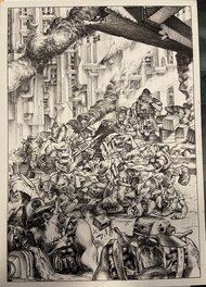 Paul Bonner - Games Workshop, Warhammer 40K Phobiak Behaviour - Original Illustration