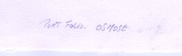 Dress - inscription au verso Dress - inscription au verso