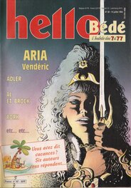 Couverture du journal "Hello BD" du 14 juillet 1992