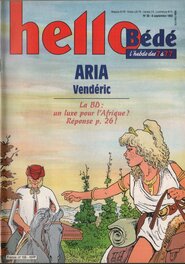 Couverture du journal "Hello BD" du 8 septembre 1992