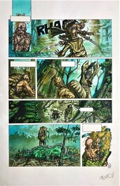 Loïc Malnati - Anahire tome 3 ou 4 ? pl 24 - Planche originale