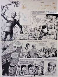 Ted Kearon - Robot Archie - Planche originale