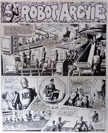 Ted Kearon - Robot Archie - Comic Strip