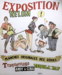 Relom - Affiche pour une exposition - Original Illustration