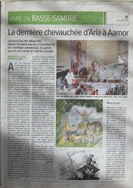 Journal l'Avenir - Couverture en illustration de l'article