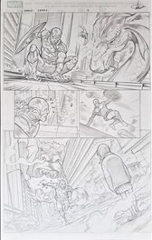 The Avengers vs Fin Fang Foom (planche 3) The Avengers vs Fin Fang Foom (planche 3)