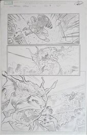 The Avengers vs Fin Fang Foom (planche 4) The Avengers vs Fin Fang Foom (planche 4)