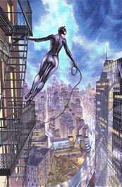Lounis Chabane - Catwoman par Chabane - Original Illustration