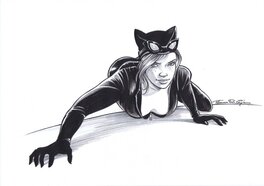 Thomas Du Caju - Catwoman par Du Caju - Illustration originale