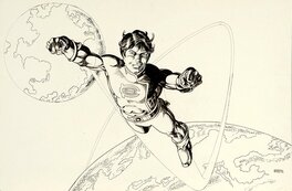 Gil Kane - Cosmic Kid - Illustration originale