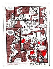 Story-Board de la planche aimablement divulgué par le scénariste © José Manuel ROBLEDO TIEDRA