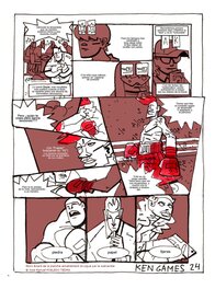 Story-Board de la planche aimablement divulgué par le scénariste © José Manuel ROBLEDO TIEDRA Story-Board de la planche aimablement divulgué par le scénariste © José Manuel ROBLEDO TIEDRA
