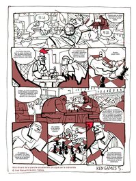 Story-Board de la planche aimablement divulgué par le scénariste © José Manuel ROBLEDO TIEDRA Story-Board de la planche aimablement divulgué par le scénariste © José Manuel ROBLEDO TIEDRA