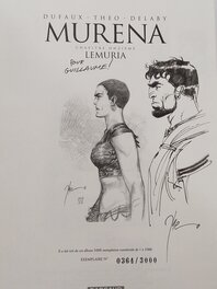 Murena, 11 edition limitee 3000 ex