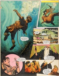 John M. Burns Wrath Of The Gods Vol 15 #44 Planche 1 (Eagle Magazines, 1964)