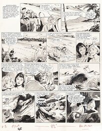 Leslie Otway - Leslie OTWAY : Alona the Wild One planche 8 1969 - Planche originale