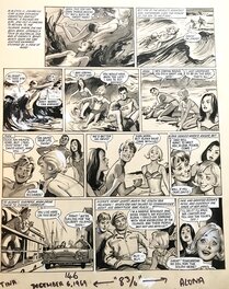 Leslie Otway - Leslie OTWAY : Alona the Wild One planche originale 1969 - Planche originale