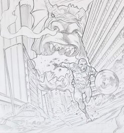 Fin Fang Foom (p3, détail case 3) Fin Fang Foom (p3, détail case 3)