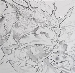 Fin Fang Foom (p4, détail case 3) Fin Fang Foom (p4, détail case 3)