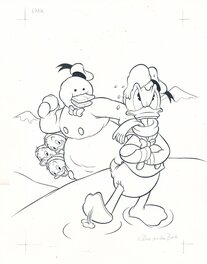 Wilma van den Bosch - Wilma van den Bosch | 2003 | Donald Duck cover - Original Cover