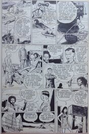 Gigi Planche Originale 11 Scarlett Dream L'inconnu de Hong-Kong , Top Planche Signée - Bd Dargaud 1979