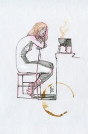 Guillem March - Guillem March - Daily Muse: Coffee - Illustration originale