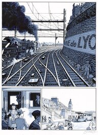 Dominique Bertail - DOMINIQUE BERTAIL - Madeleine, Résistante tome 1 - planche originale 56 - Planche originale