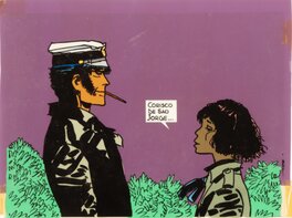 Corto Maltese - Illustration originale