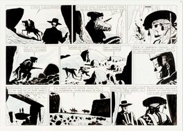 Planche originale - 1958 - Sgt. Kirk: Il castello di Titlan - Pg.9