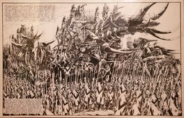 Philippe Druillet - 1982 - Salammbô : Carthage * - Planche originale