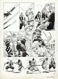 Luis Garcia Duran - Luis Garcia Duran - Il Samurai 02 pg 09 - Planche originale