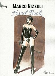 Sketch Cover by Marco Nizzoli (Hard Book - White Cover Edition)
