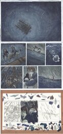 Jean-Sébastien Bordas - Js Bordas Les naufragés de la Méduse p101 - Planche originale