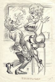 Bill Ward - Splat, splat - Illustration originale